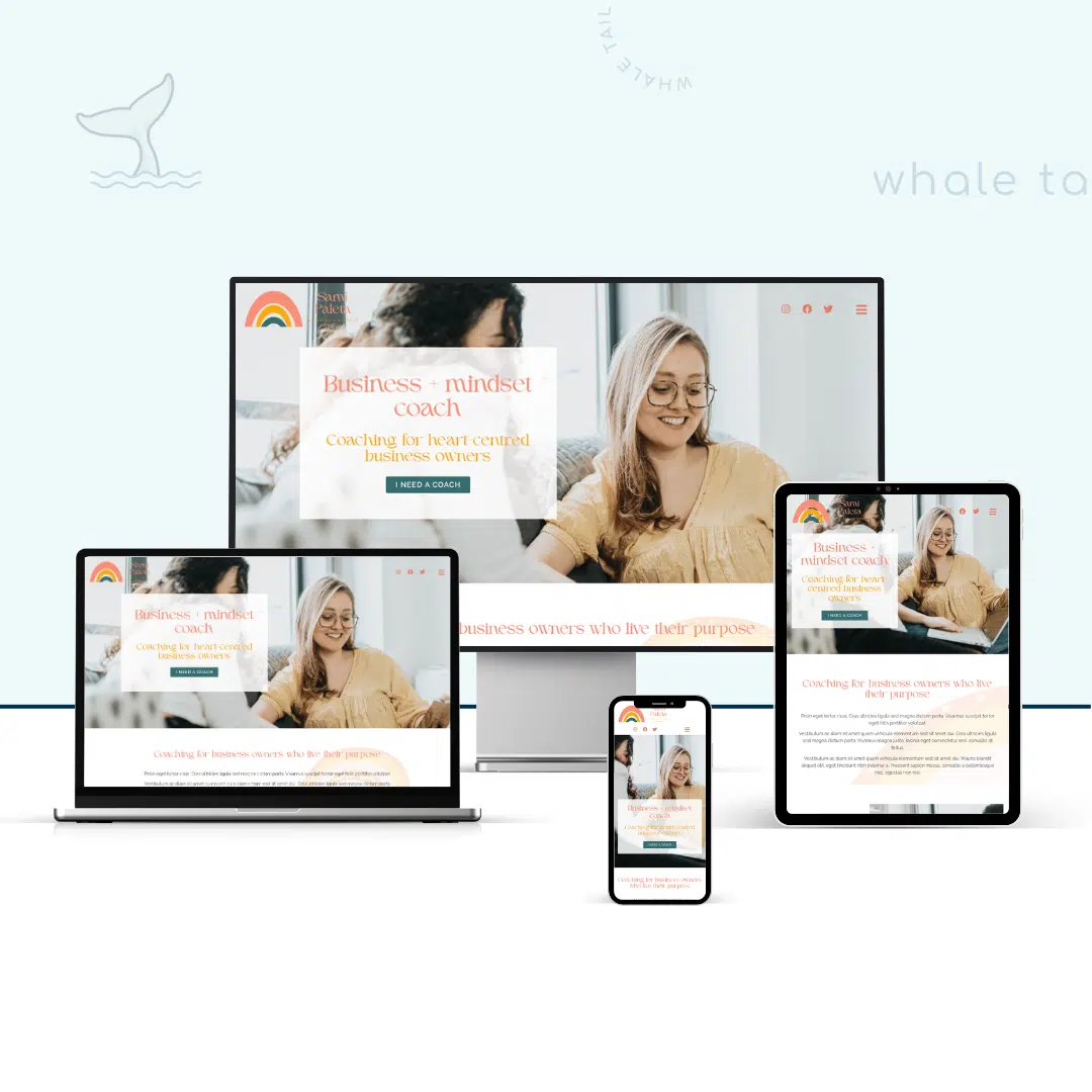 sami wordpress + elementor website template